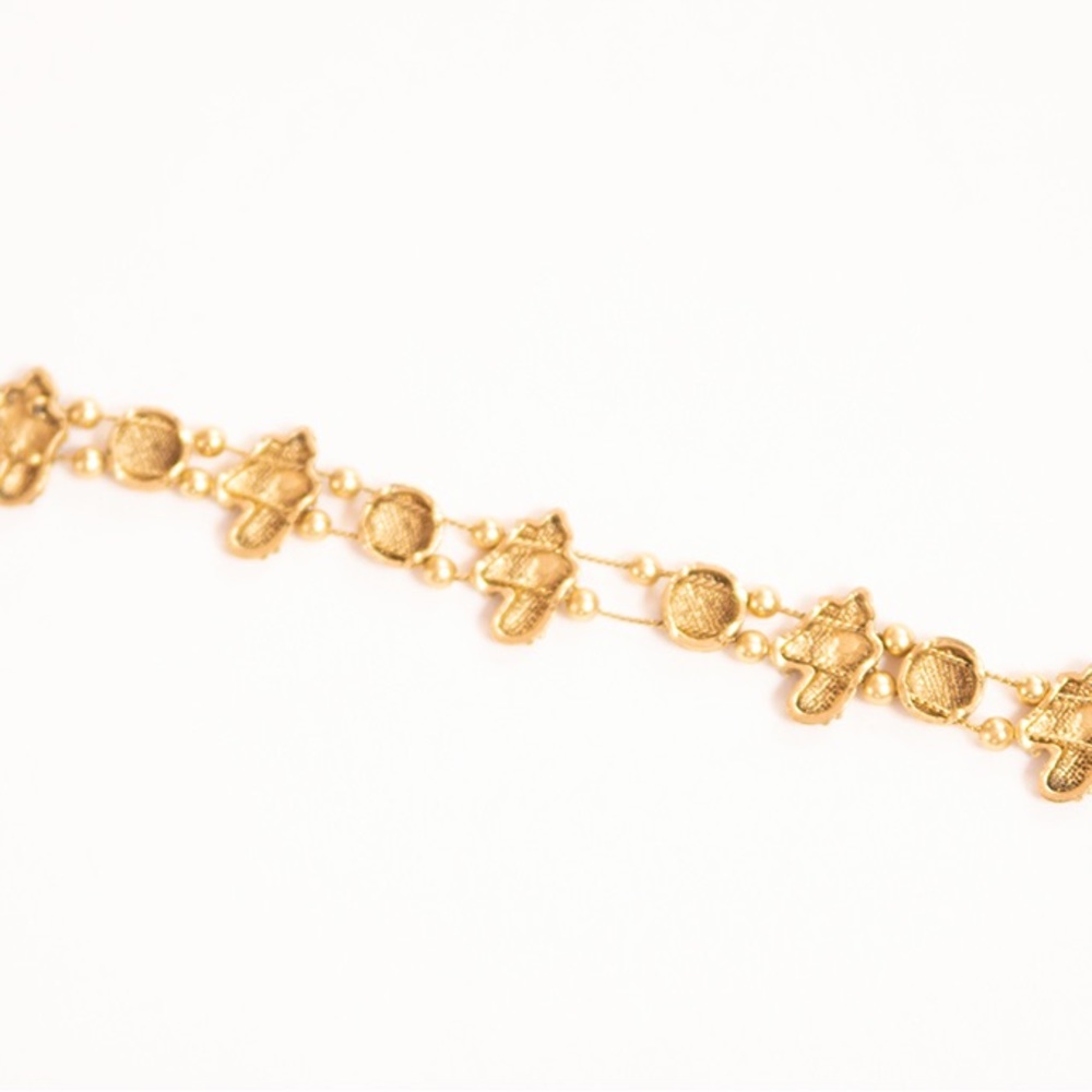 Soccer braclet with cleats and soccerballs